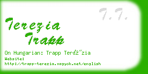 terezia trapp business card